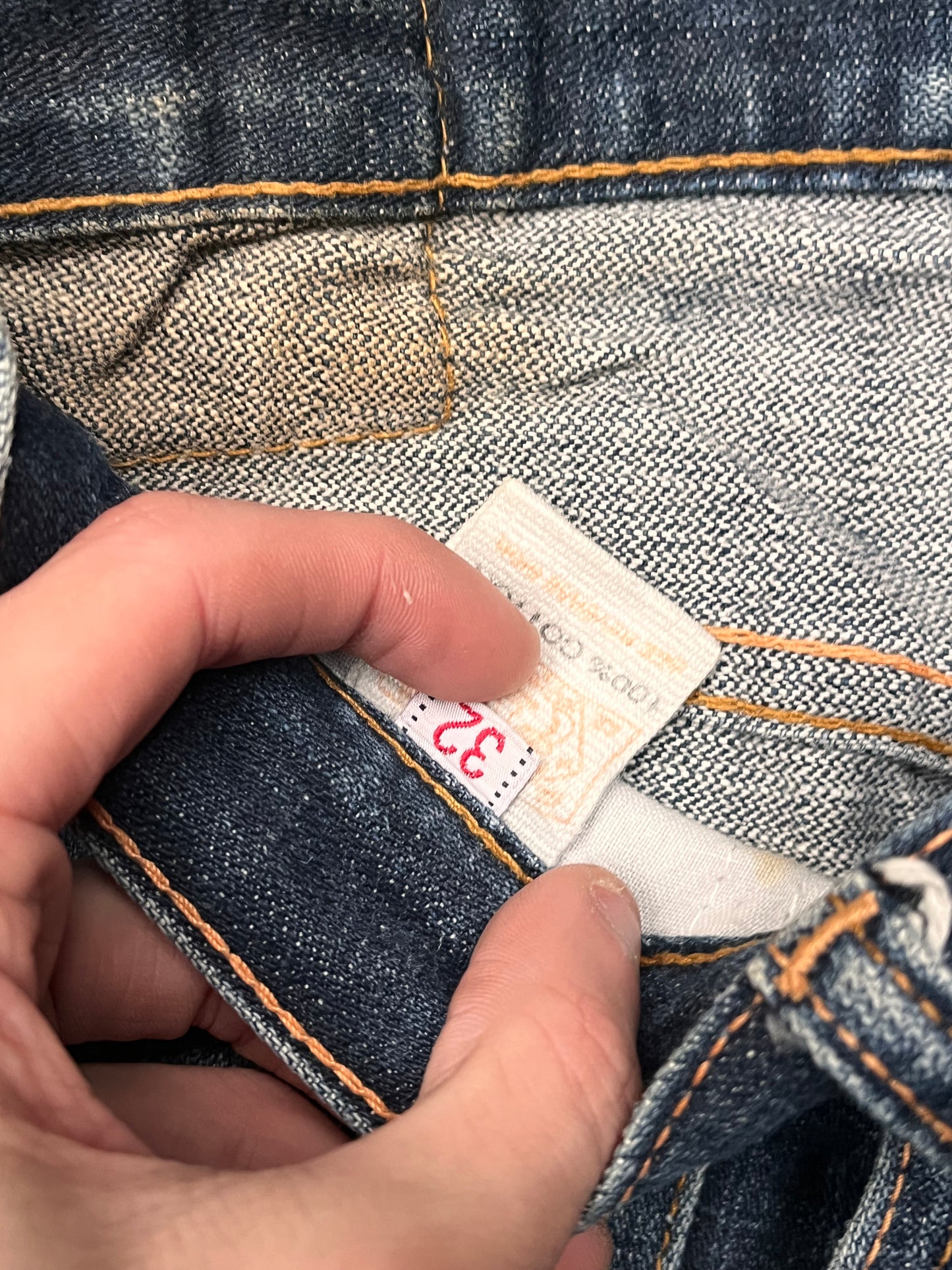 Evisu Text Baggy Jeans