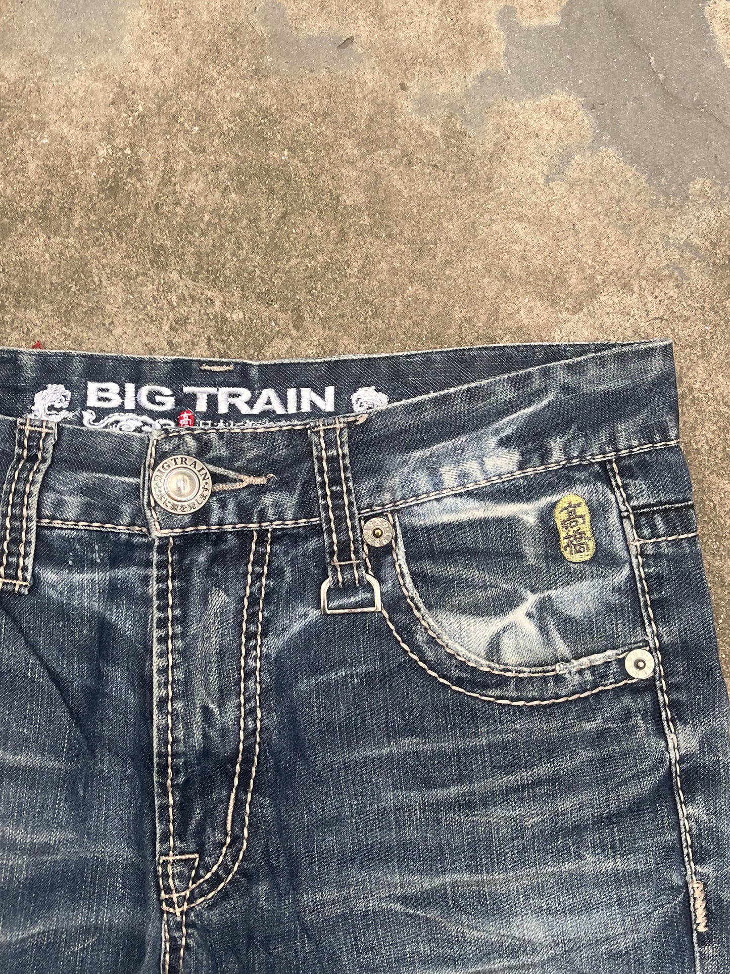 Big Train wind baggy jeans