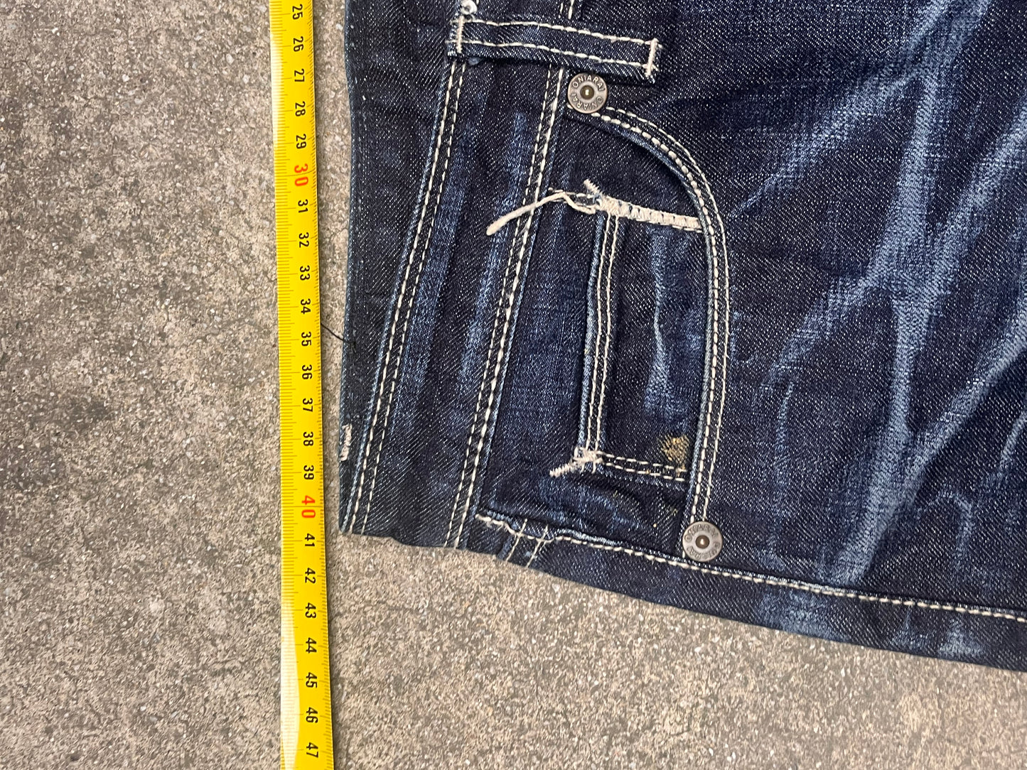 Oniarai Chrome Demon baggy jeans