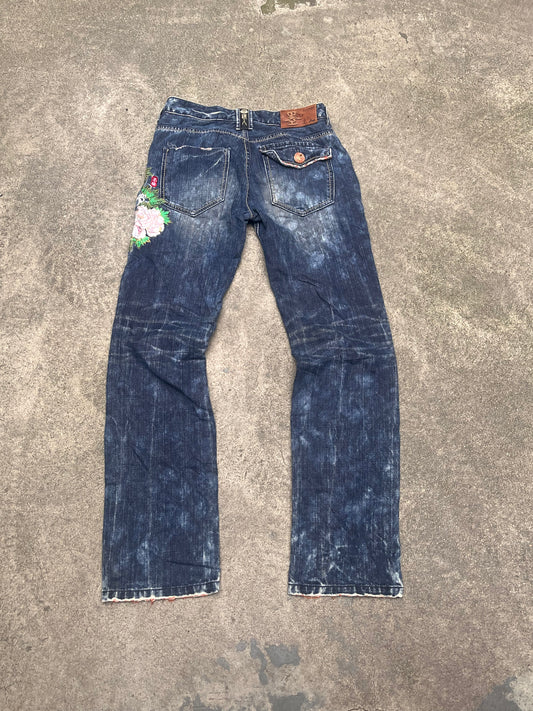 Baggy Big Train sakura jeans