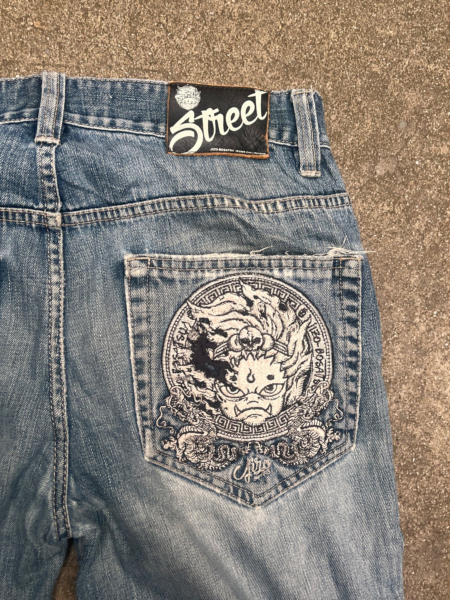 Jizo Street baggy jeans