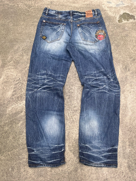 Jizo Bosatsu super baggy denim