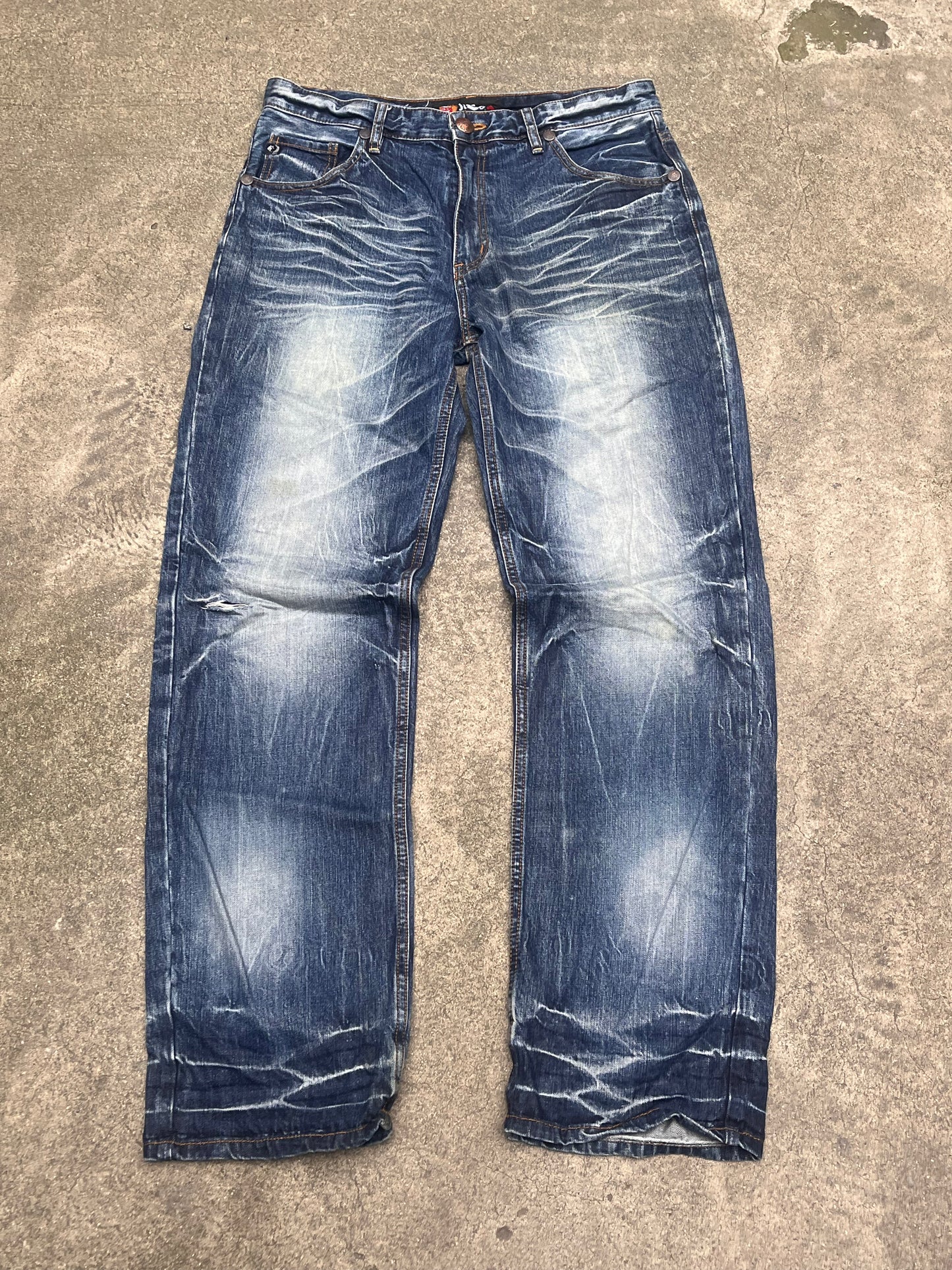 Jizo Bosatsu super baggy denim